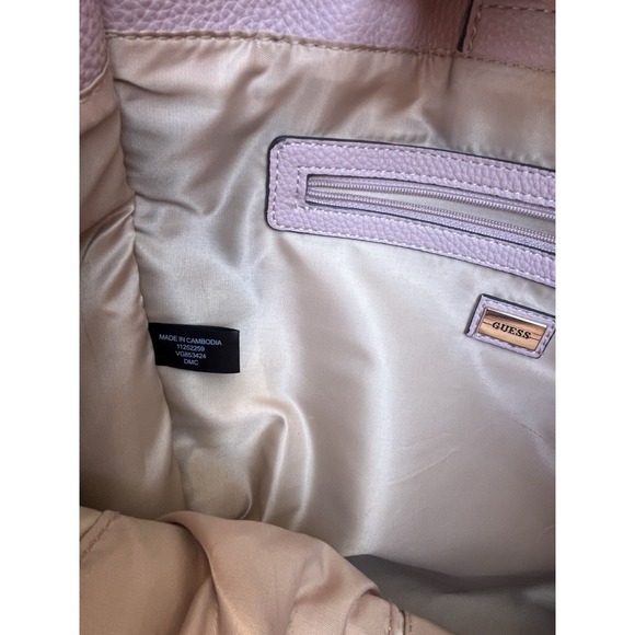 GUESS Lacombe Carry All Pink And Cardholder - Picture 5 of 12